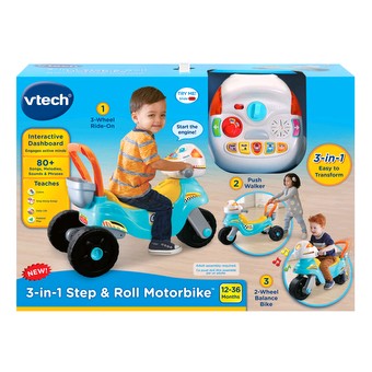 Vtech trike best sale to bike pink